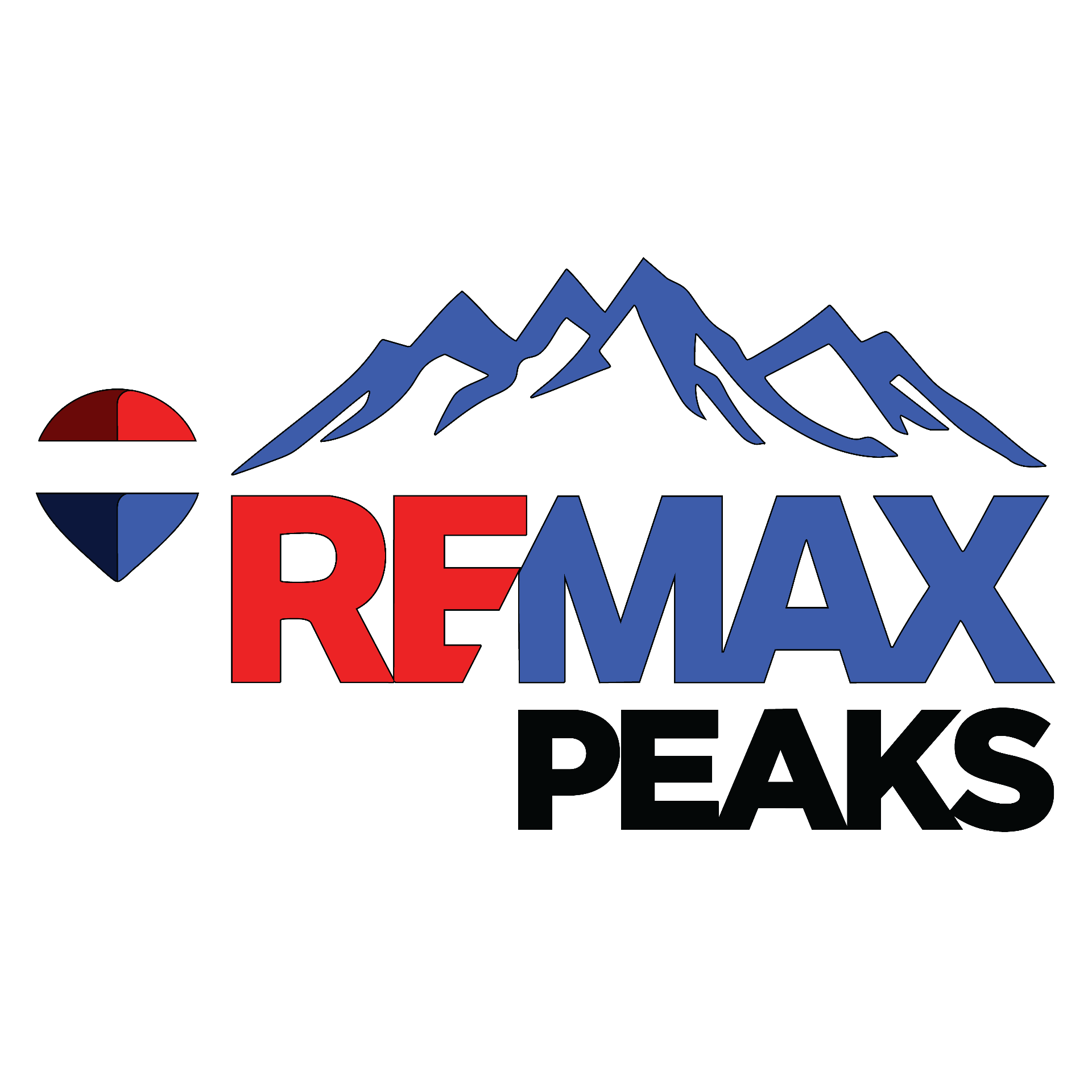 RE/MAX Peaks logo